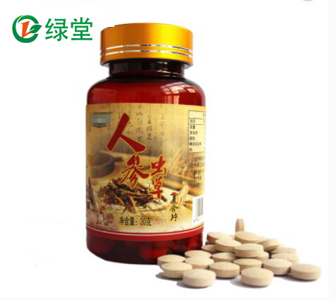 人參蛹蟲草復(fù)合片代加工，壓片糖果代加工廠家選綠堂生物